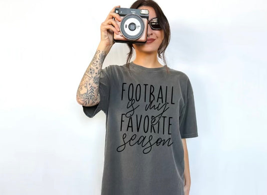 Football is My Favorite Season - Black Print
