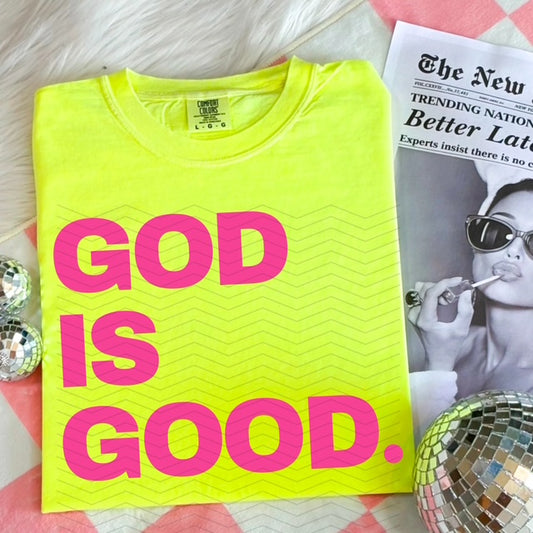 God Is Good - (Available In 4 Colors) - Full color