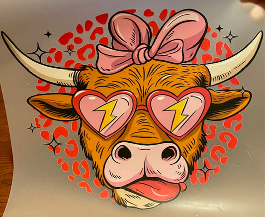 Cow w/ Sunglasses - Full Color
