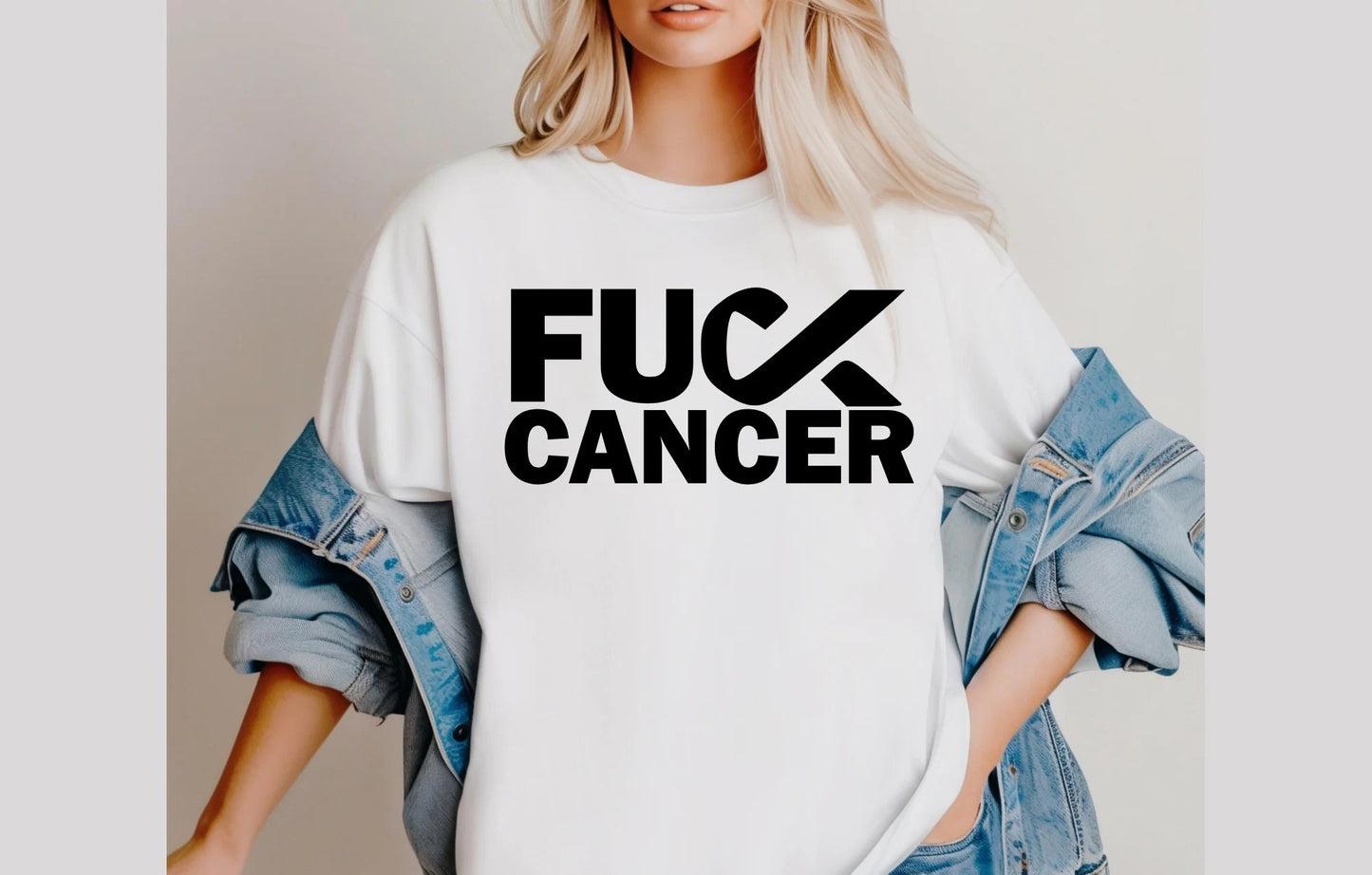 Fu*k Cancer (Black Print)