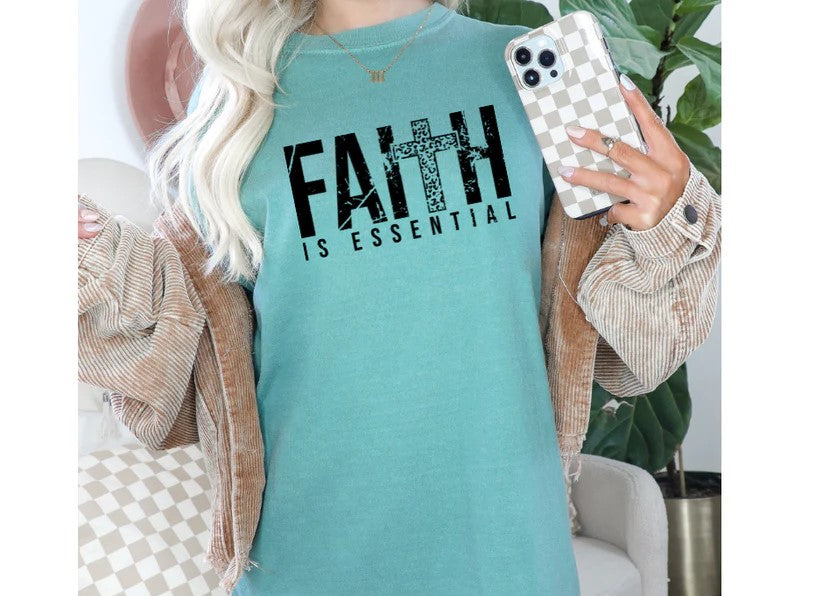 Faith Is Essential (Black print)