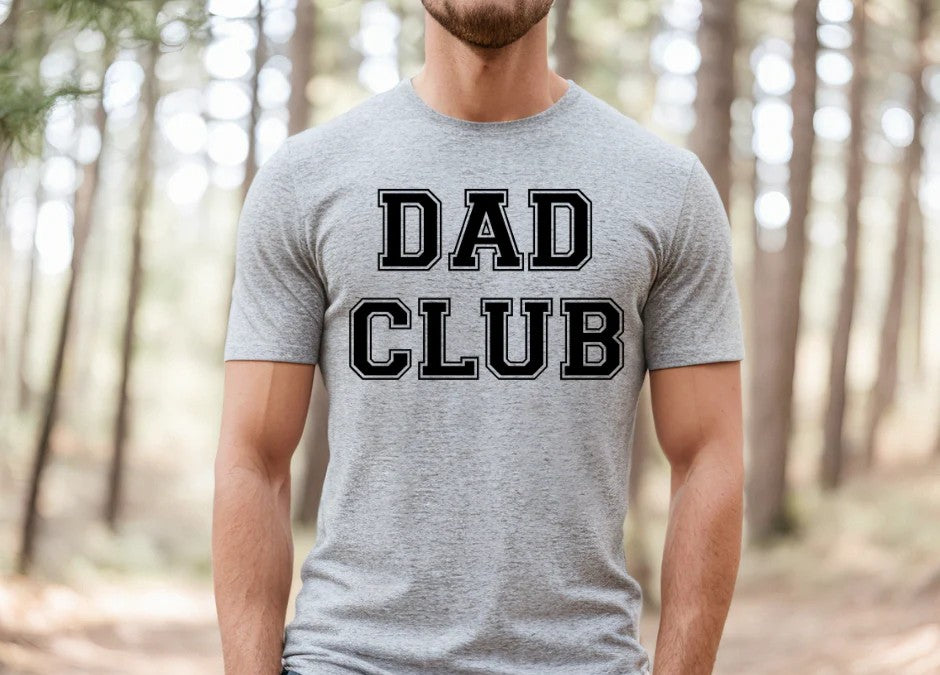 Dad Club - Black Print