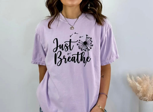 Just Breathe (black print)