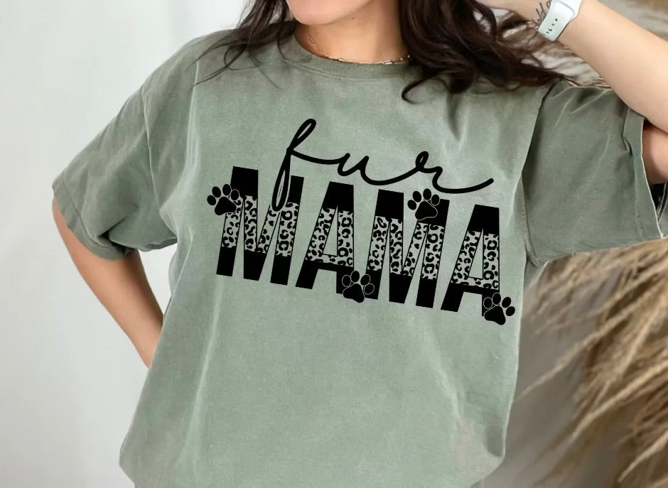 Fur Mama (Black Print)