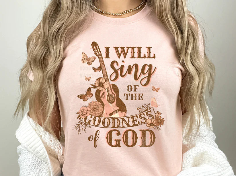 I Will Sing of the Goodness of God (Full Color)