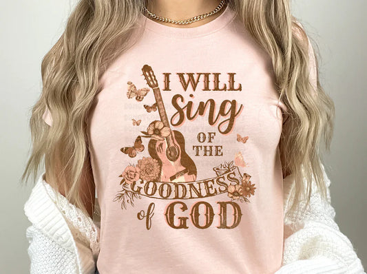 I Will Sing of the Goodness of God (Full Color)