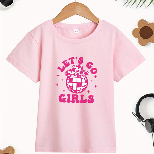 Let's Go Girls Cowgirl Disco (Pink Print)