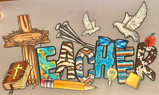 Bible School Teacher - Full Color