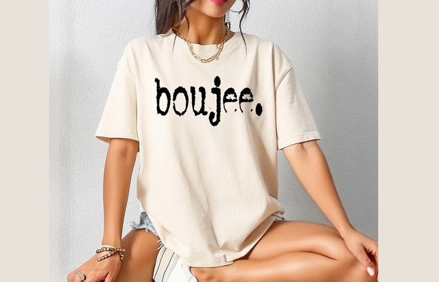 Boujee.  (Black Print)