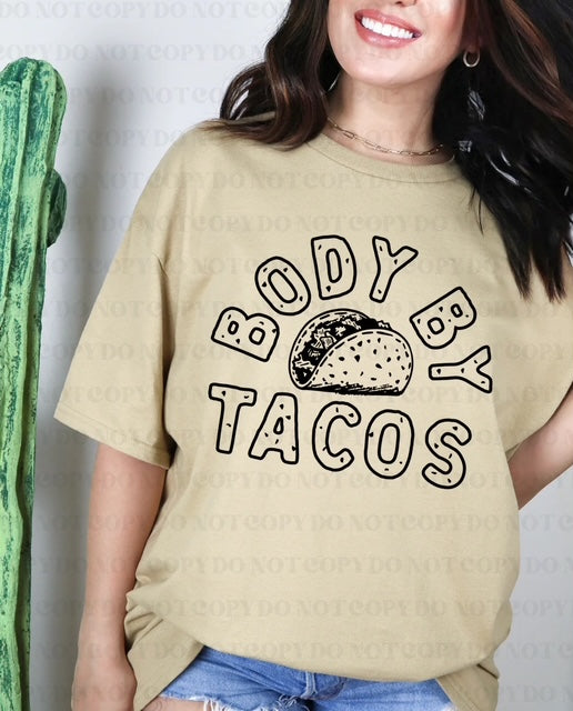 Body By Tacos - Black Print