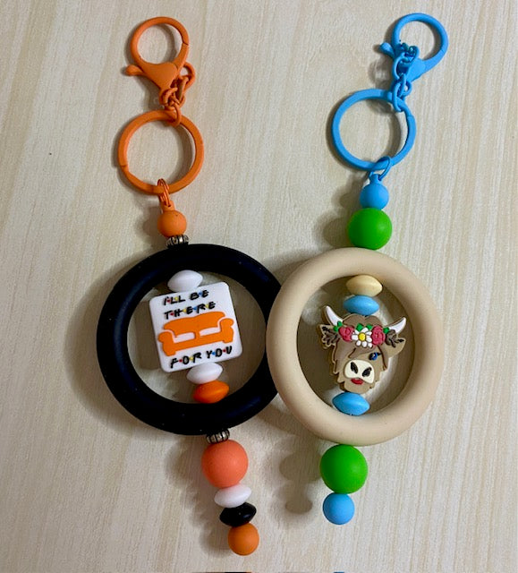 Silicone Ring Keychain (Claim on Live Only)