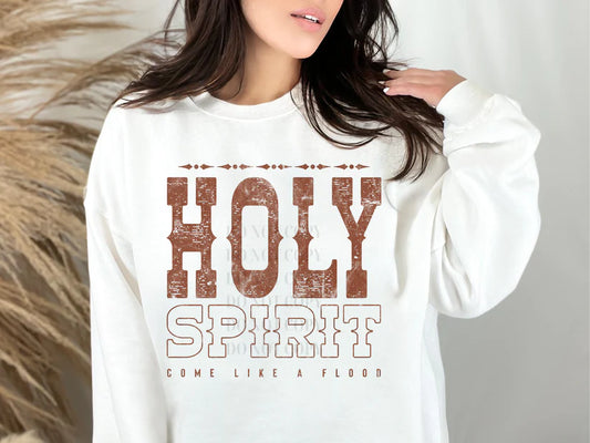 Holy Spirit Come Like a Flood (Brown Print)