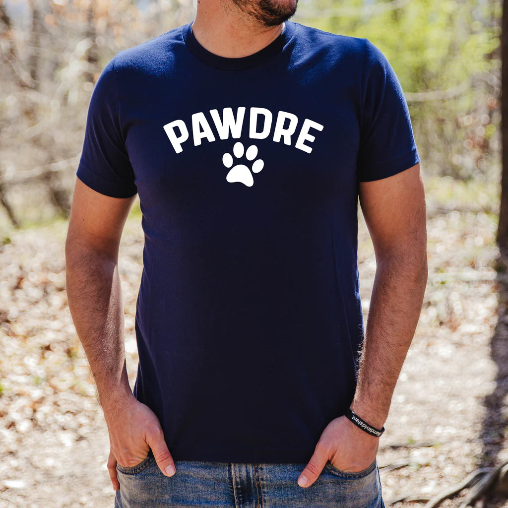 Pawdre w/ matching pocket (White print)